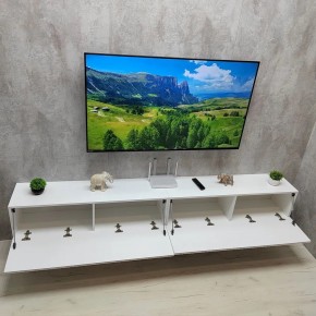 Тумба подвесная под ТВ LINES MTV4-MA 1150 Белый глянец (Белый-M 10.1.1) в Красноуральске - krasnouralsk.mebel24.online | фото 12