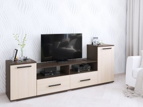 Тумба ТВ Парус-2 венге/дуб молочный в Красноуральске - krasnouralsk.mebel24.online | фото
