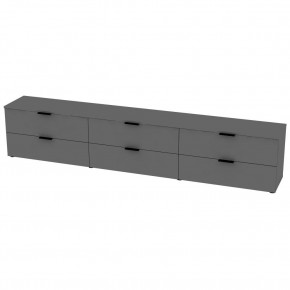 ТВ тумба TV18 (Графит) в Красноуральске - krasnouralsk.mebel24.online | фото