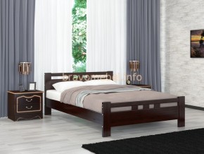ВЕРОНИКА-2 Кровать из массива 1200 в Красноуральске - krasnouralsk.mebel24.online | фото 4