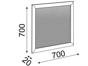 Зеркало Глэдис М29 (ЯШС) в Красноуральске - krasnouralsk.mebel24.online | фото 2